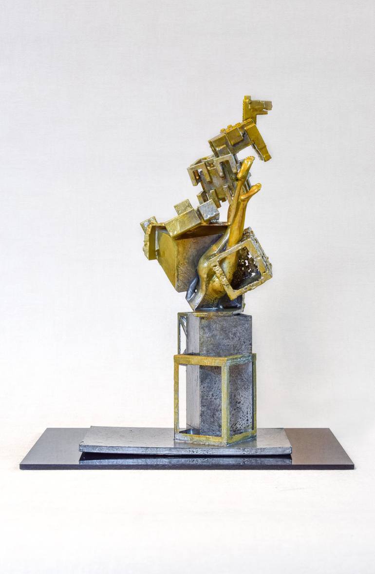 Original Art Nouveau Pop Culture/Celebrity Sculpture by Nikolay Devnenski