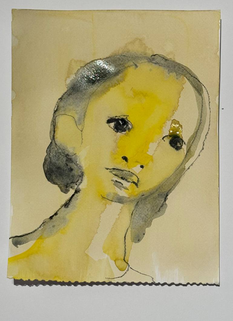 Original Figurative Women Painting by Marion Heine