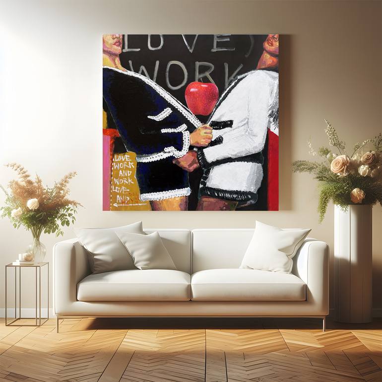 Original Pop Art Animal Painting by Sang Ho Byeon