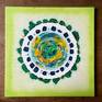The Mother Earth Tribute, mandala art, abstract