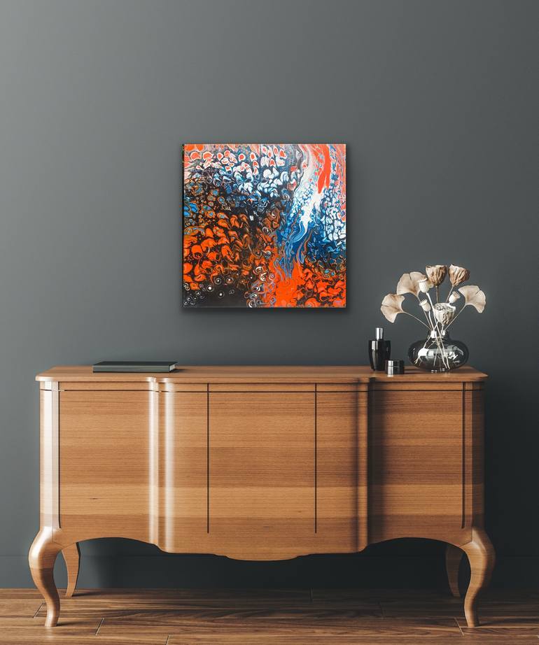 Original Abstract Expressionism Abstract Painting by Jana Raymi