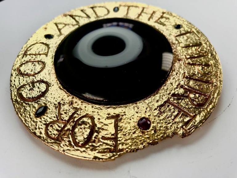 Original Conceptual Politics Sculpture by Francisco Guevara