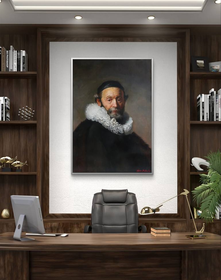 Original Figurative Men Painting by Luca Sabato