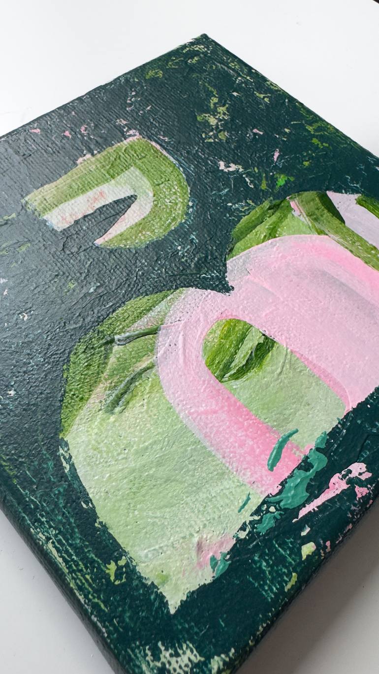 Original Abstract Expressionism Abstract Painting by Aga Mirko