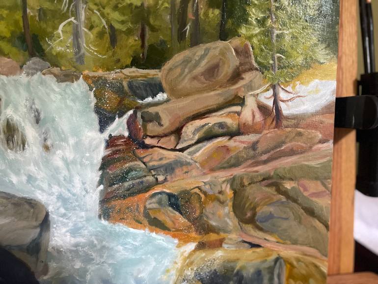 Original Figurative Landscape Painting by James Richman