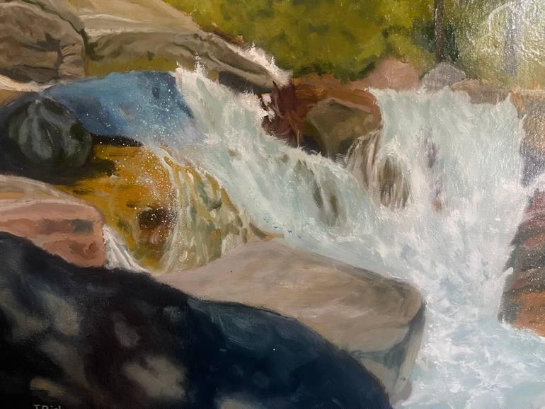 Original Figurative Landscape Painting by James Richman