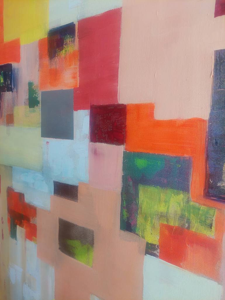 Original Abstract Expressionism Abstract Painting by Jordi Bove