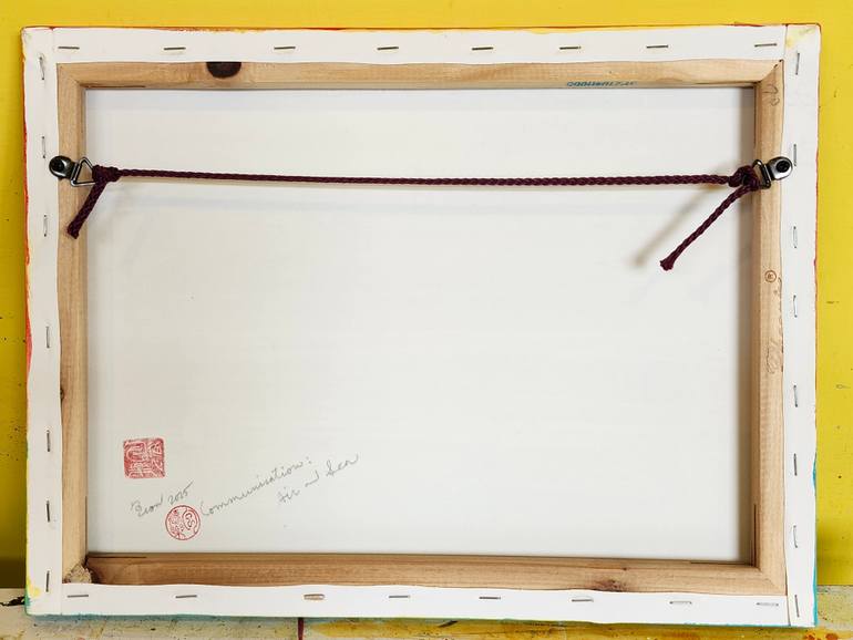 Original Abstract Seascape Painting by Dean Brink