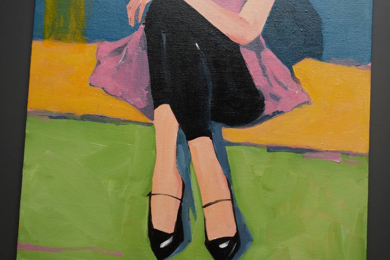 Original Impressionism Women Painting by Alexei Yakurin