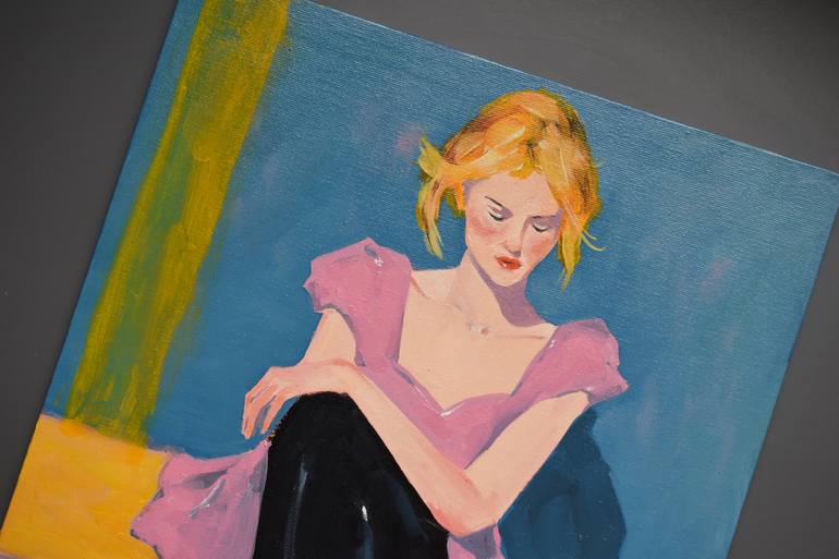 Original Impressionism Women Painting by Alexei Yakurin