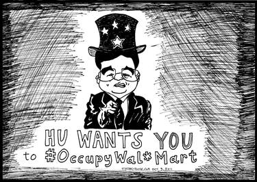 Hu Wants You to OccupyWalMart thumb