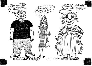 Occupy Fashion cartoon thumb