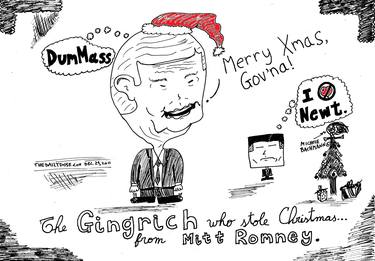 The Gingrich who Stole Christmas cartoon thumb