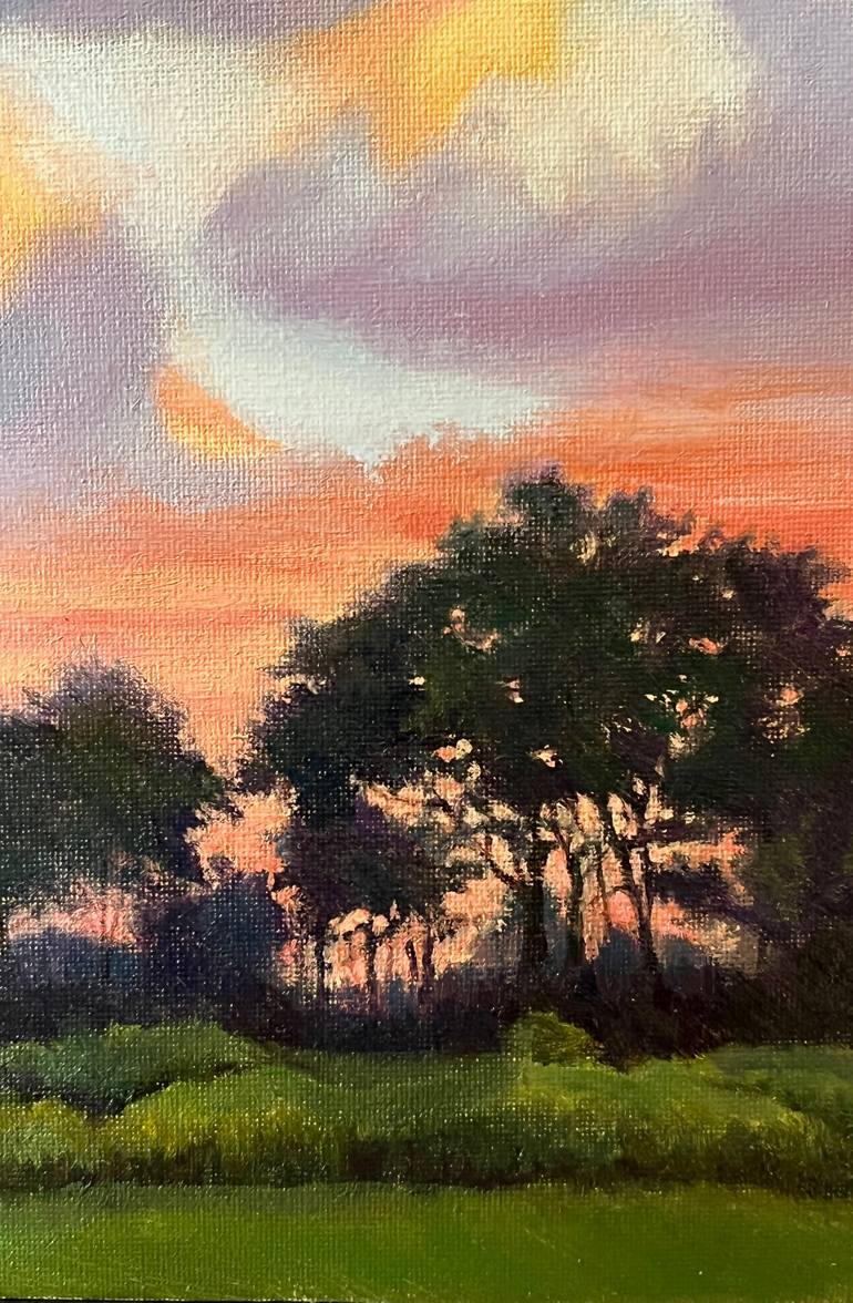 Original Impressionism Landscape Painting by Stacy Kelley