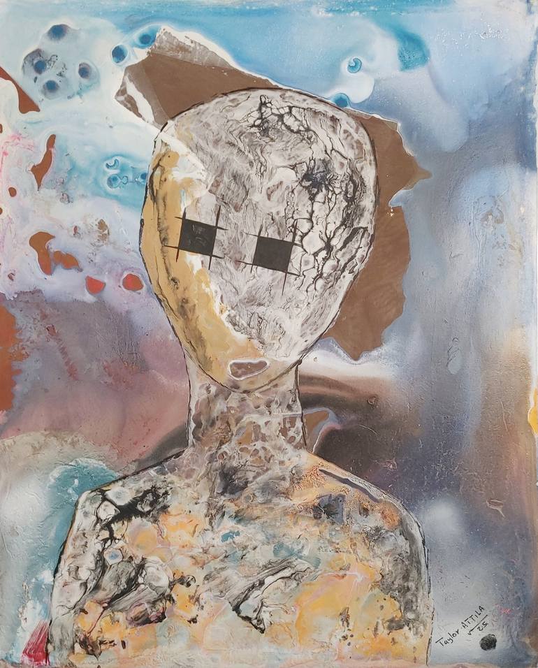 Original Contemporary Abstract Paintings by Taylor Attila