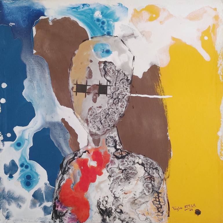 Original Contemporary Abstract Paintings by Taylor Attila