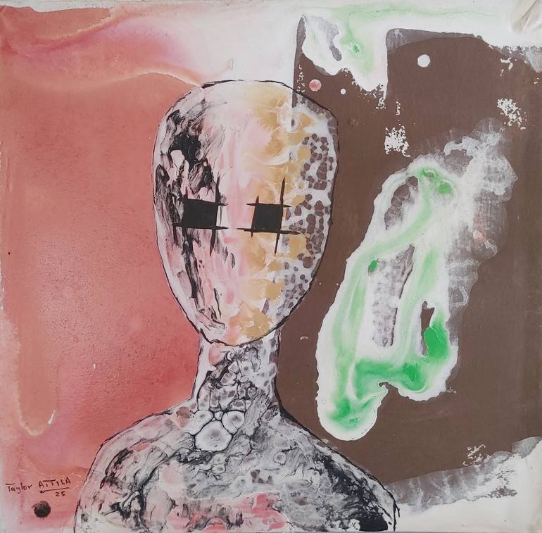 Original Contemporary Abstract Paintings by Taylor Attila