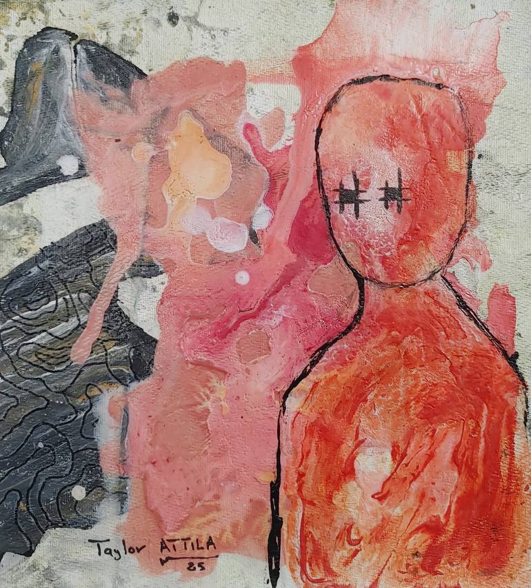 Original Contemporary Abstract Paintings by Taylor Attila