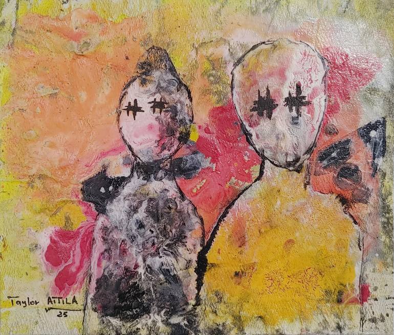Original Contemporary Abstract Paintings by Taylor Attila
