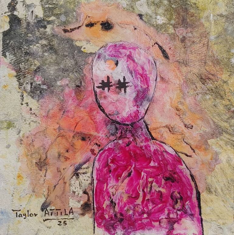 Original Contemporary Abstract Paintings by Taylor Attila