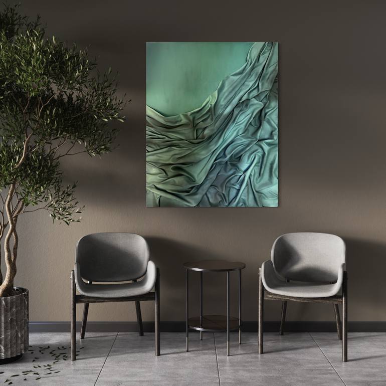Original Modernism Abstract Mixed Media by Reka Lukacs