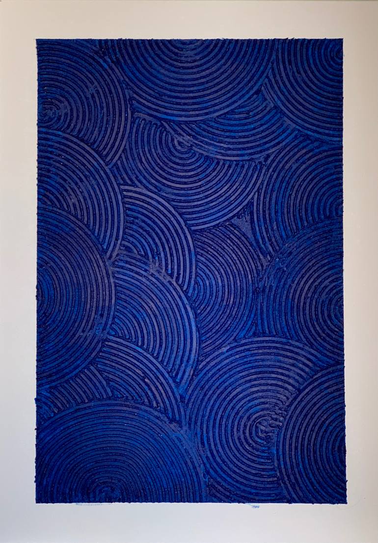 Original Contemporary Abstract Painting by Zhazgul Maksat