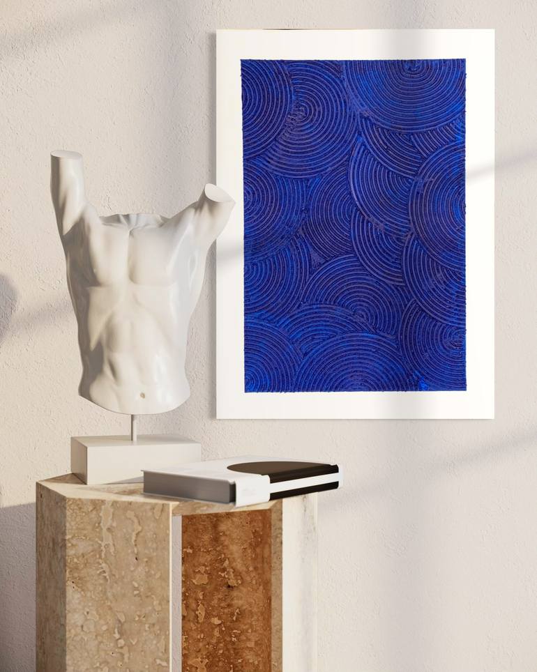 Original Contemporary Abstract Painting by Zhazgul Maksat