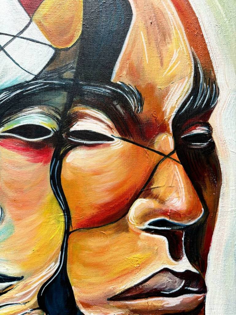 Original Abstract Expressionism Abstract Painting by Margo Nacai
