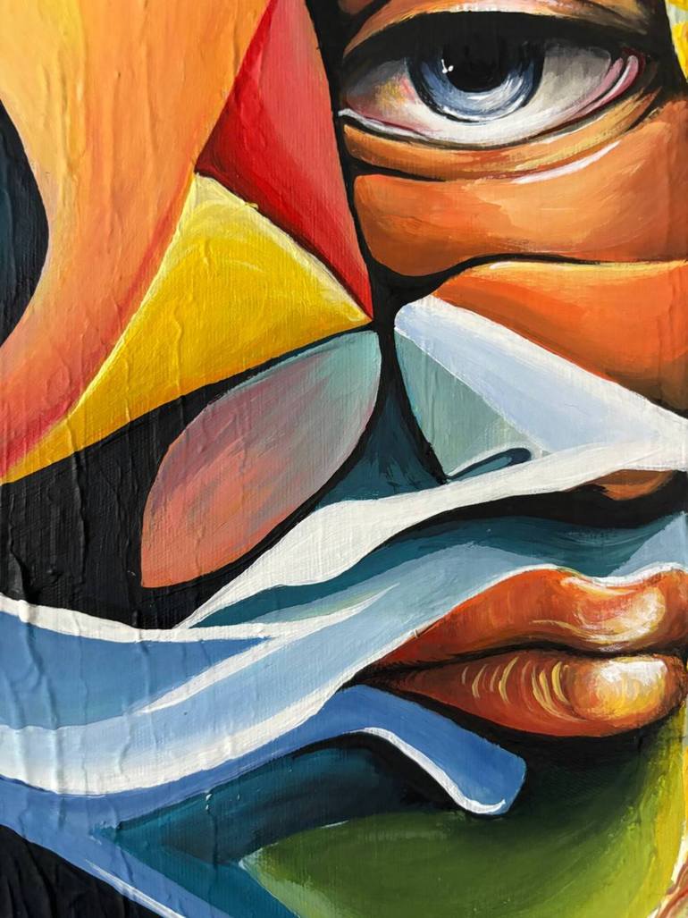 Original Abstract Expressionism Abstract Painting by Margo Nacai