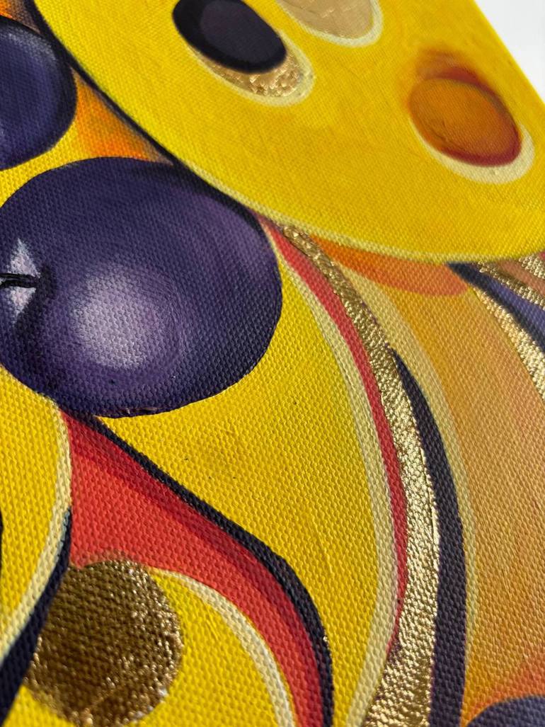 Original Abstract Expressionism Abstract Painting by Margo Nacai