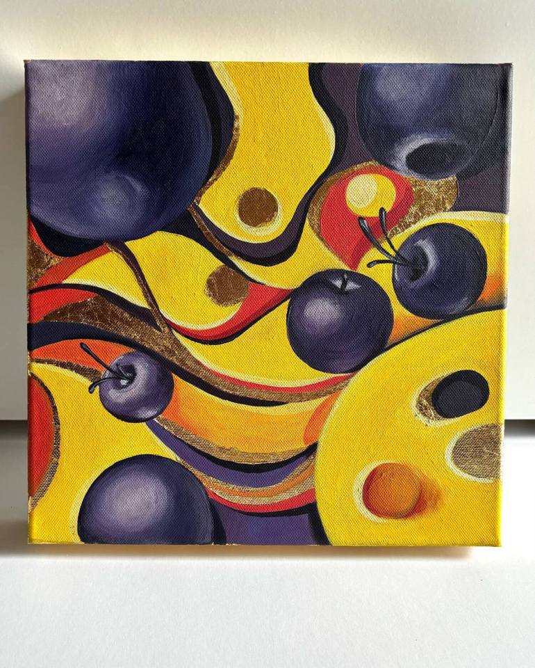 Original Abstract Expressionism Abstract Painting by Margo Nacai