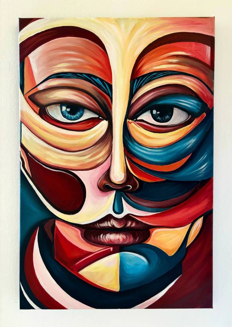 Original Abstract Expressionism Abstract Painting by Margo Nacai