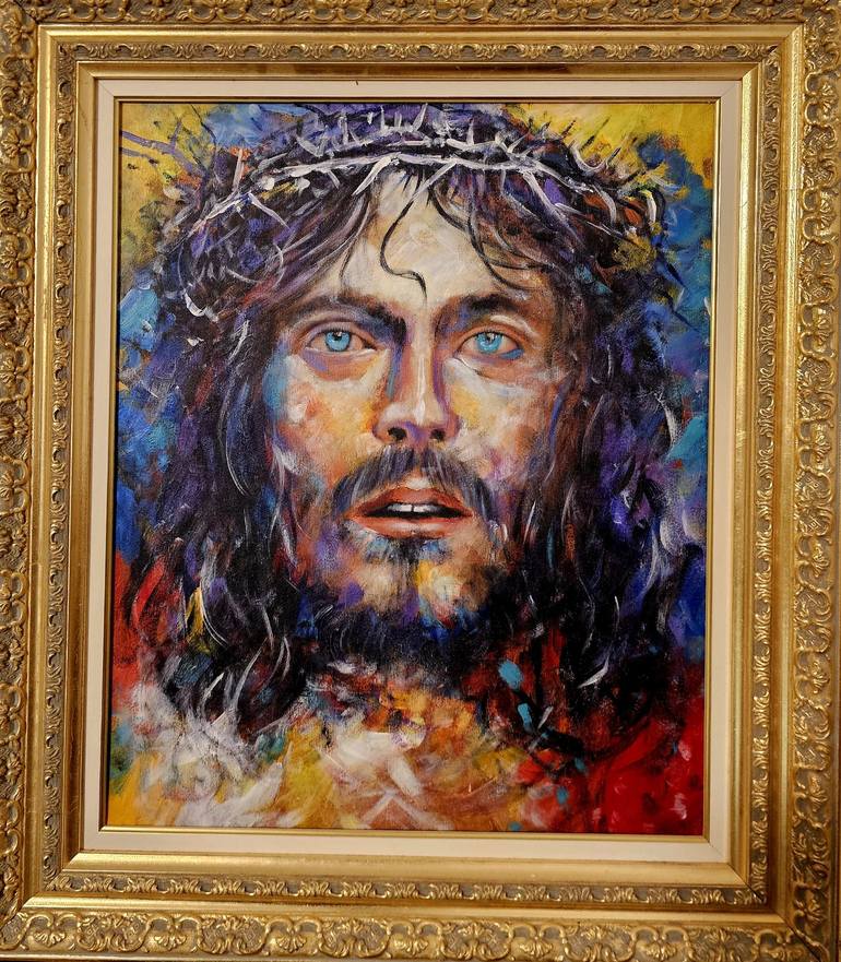 Original Expressionism Religion Paintings by Eugen Vasile