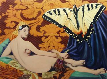 Odalisque with Butterfly thumb