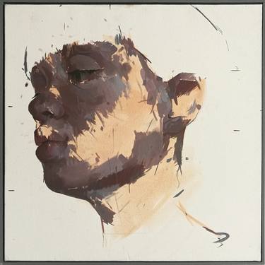 Original Abstract Portrait Paintings by Richard James