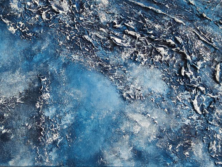 Original Abstract Expressionism Seascape Painting by Natalia Kison