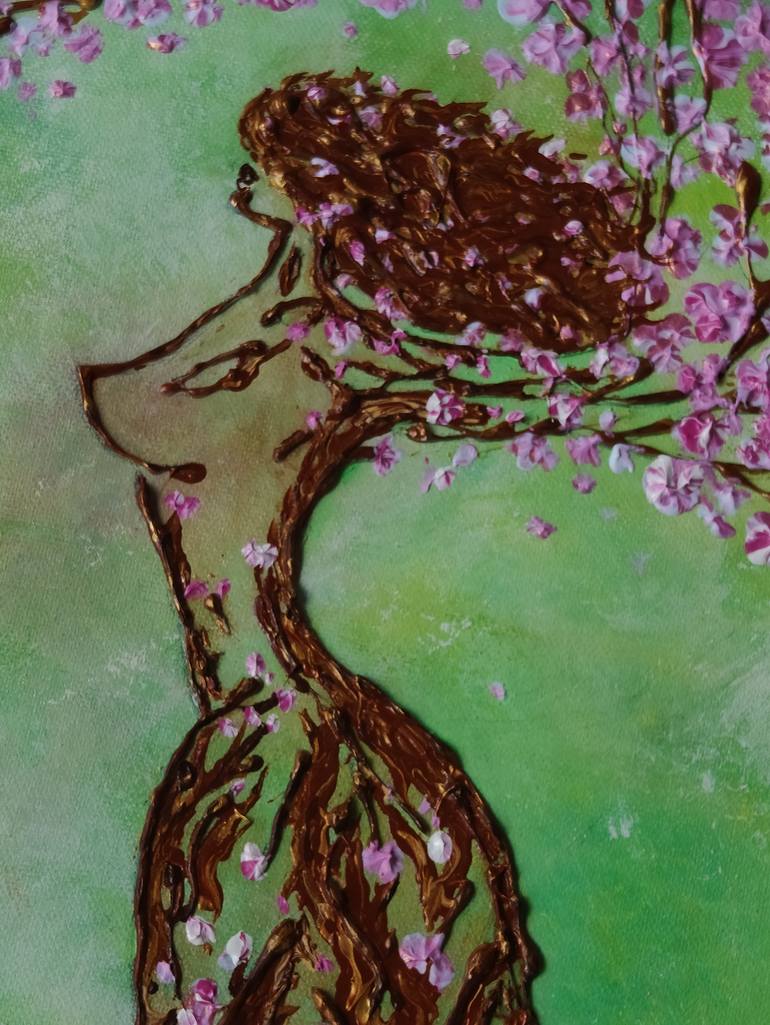 Original Abstract Expressionism Abstract Painting by Natalia Kison