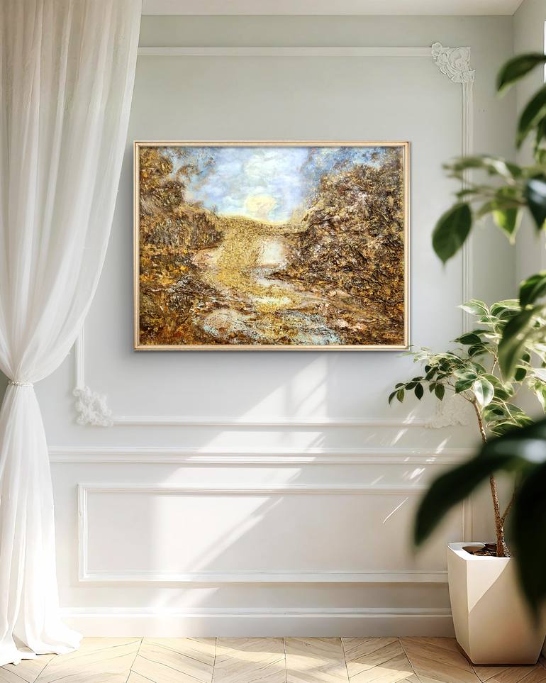 Original Abstract Expressionism Abstract Painting by Natalia Kison