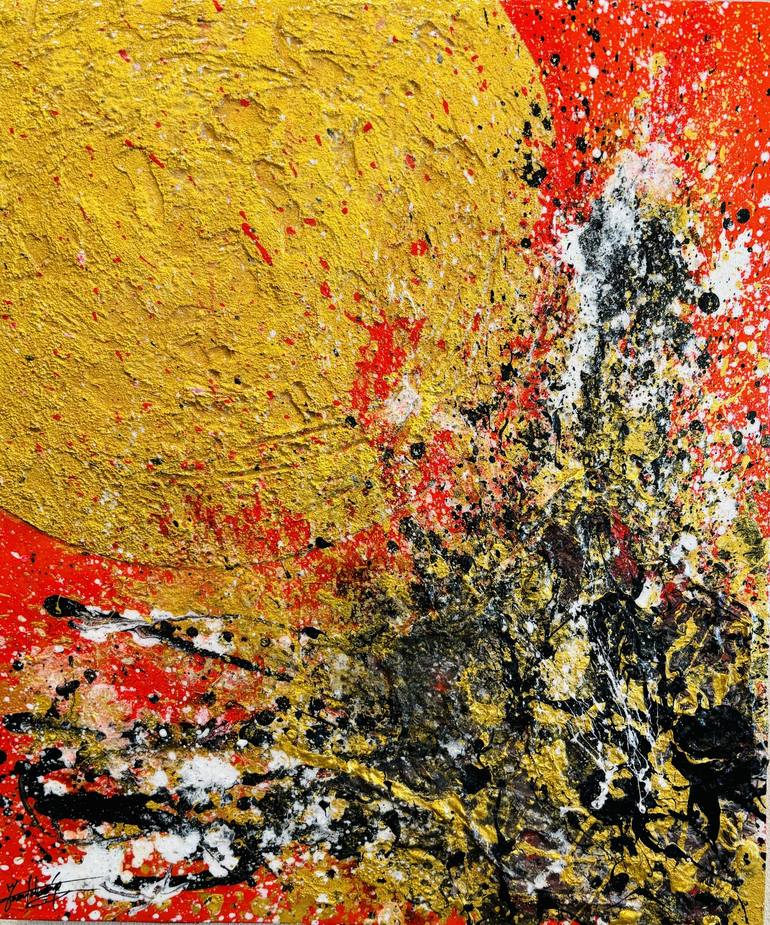 Original Abstract Paintings by Tadamasa Takashima