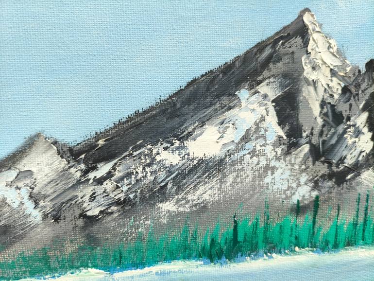 Original Realism Landscape Painting by Moath Mohammad