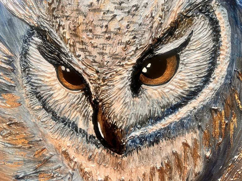 Original Contemporary Animal Painting by Kseniia Bielohrudova