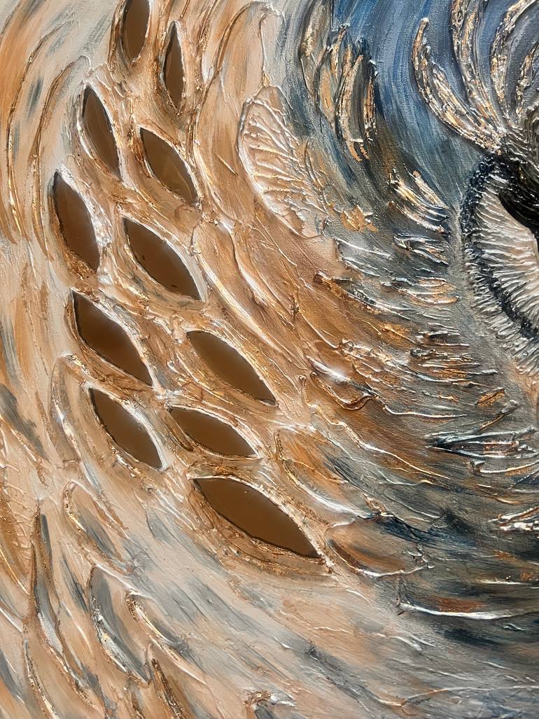 Original Contemporary Animal Painting by Kseniia Bielohrudova