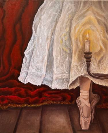 Original Figurative Women Paintings by Ghazal Aghaei