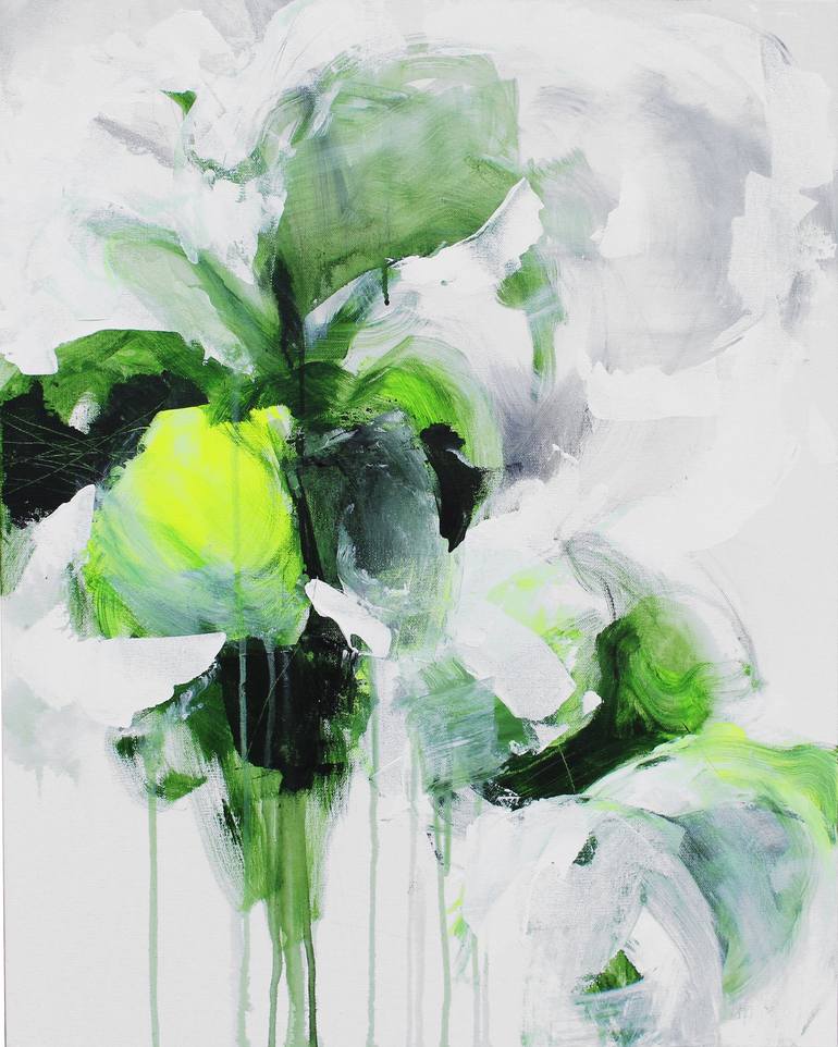 Print of Abstract Expressionism Abstract Paintings by Inna Geyyer