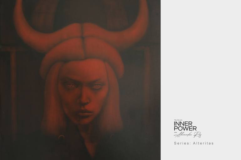 Original Conceptual Women Painting by Alexandra Ros