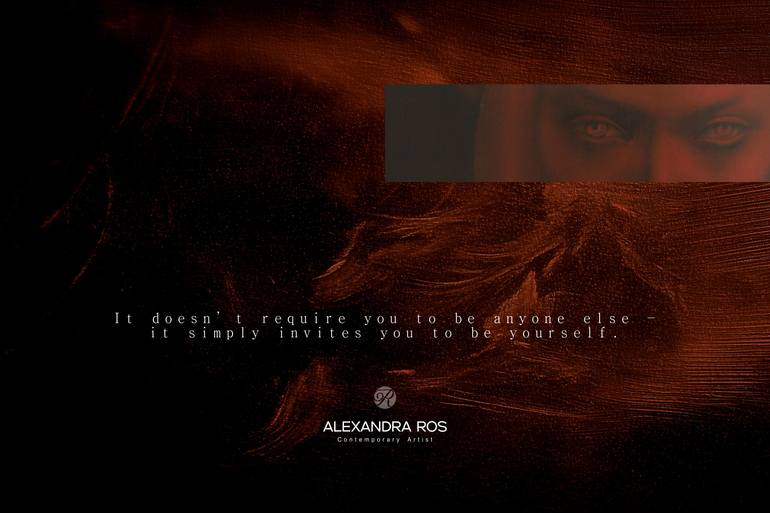Original Conceptual Women Painting by Alexandra Ros