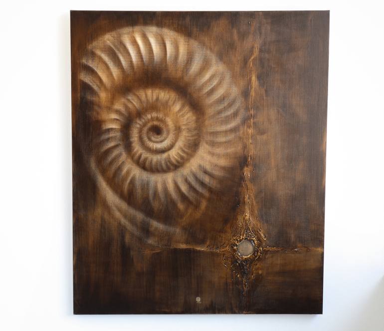 Original Conceptual Abstract Painting by Alexandra Ros