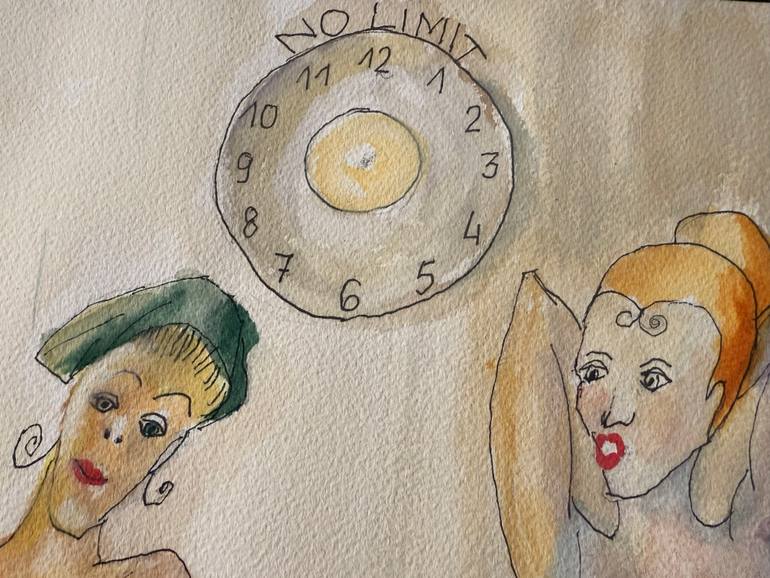 Original Conceptual Women Painting by Barbara Puto