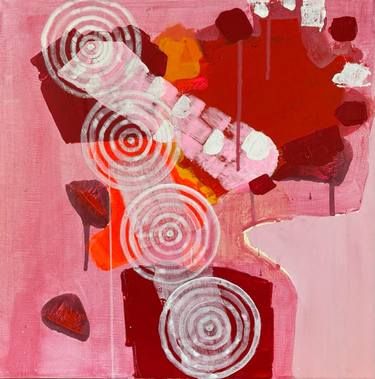 Original Conceptual Abstract Paintings by Birgitte Moos Chalcraft
