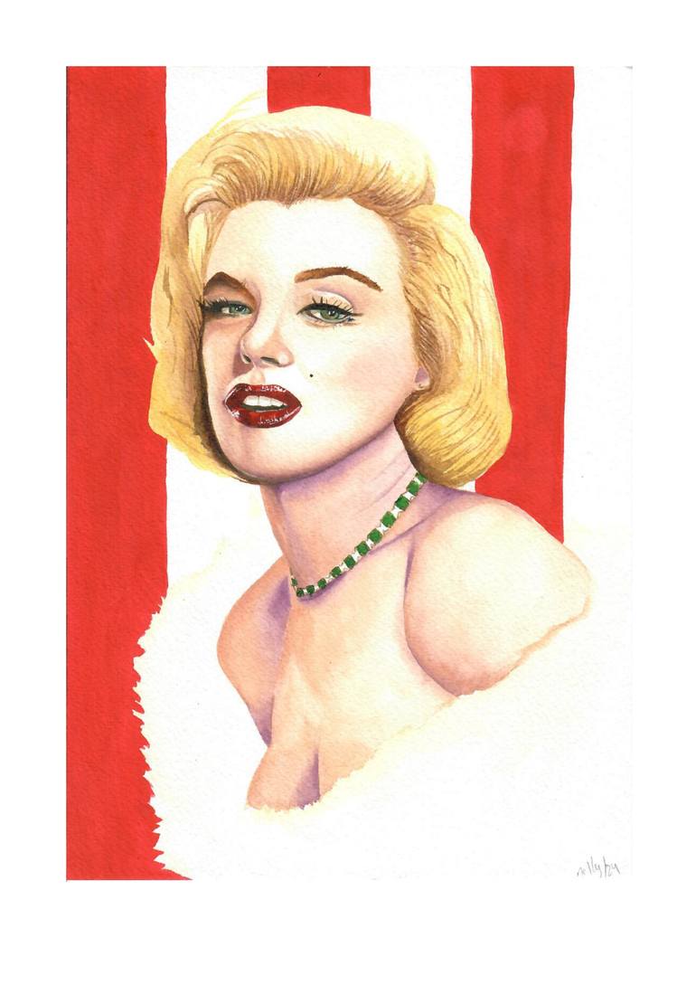 Original Contemporary Pop Culture/Celebrity Painting by Nelly Flores